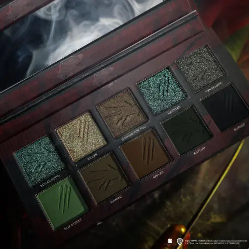 x A Nightmare on Elm Street Eyeshadow Palette Freddy Krueger