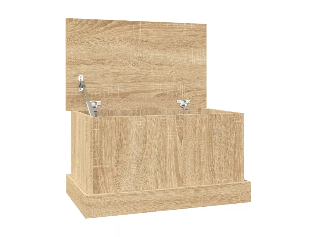 Boîte de rangement chêne sonoma 50x30x28 bois d'ingénierie