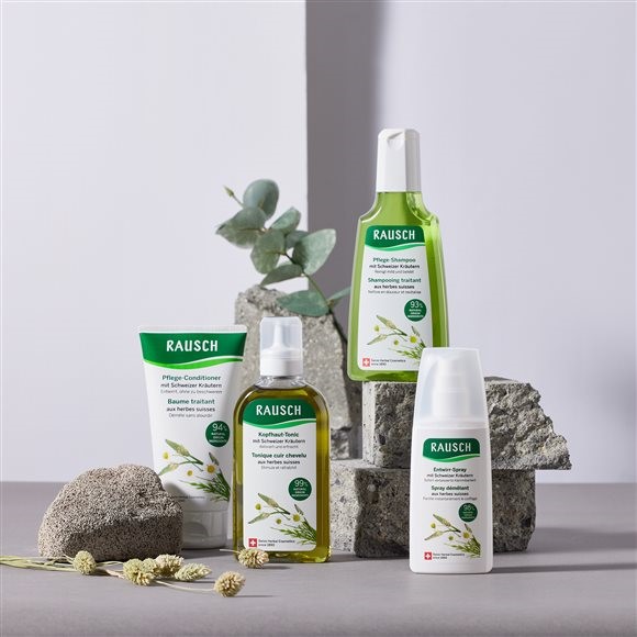 RAUSCH Pflege-Shampoo mit Schweizer Kräutern Fl 40 ml