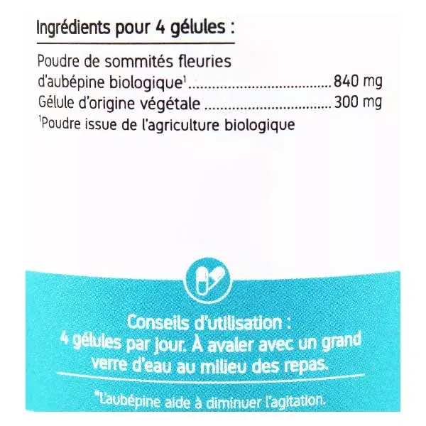 Nat & Form Écoresponsable Aubépine Bio 200 gélules