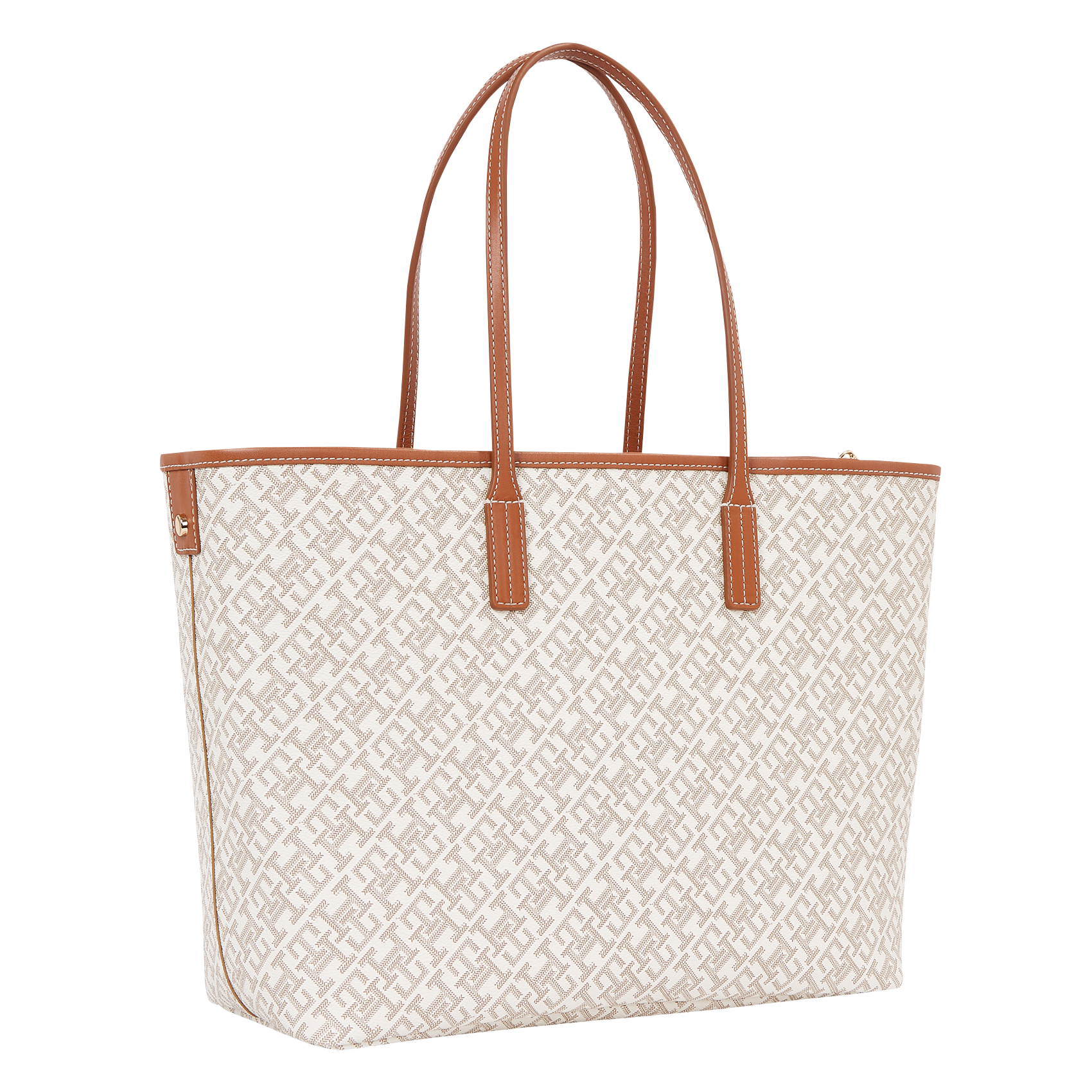 Sac cabas à motif effet cuir | Kaki