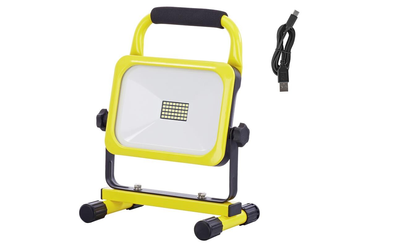 Akku Scheinwerfer WORKLIGHT LED 20 WLED Akku-Strahler mit Traggriff und Standfuss