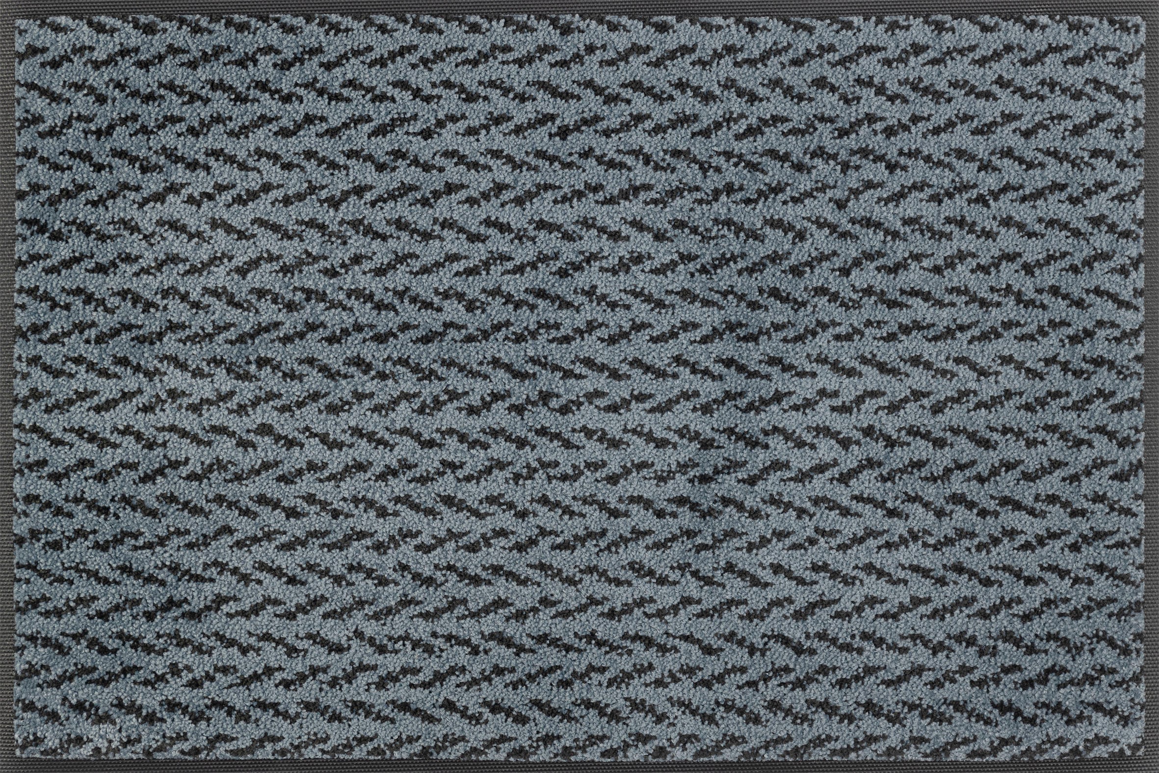 wash+dry by Kleen-Tex Fussmatte »Duo Denim« rechteckig 9 mm Höhe Schmutzfangmatte, rutschhemmend, In- und Outdoor geeignet, waschbar