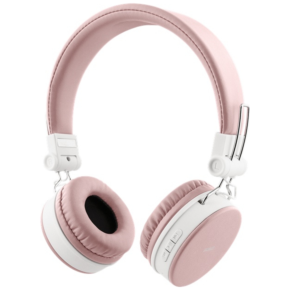 Streetz HL-BT402 Bluetooth-On-Ear-Kopfhörer Pink