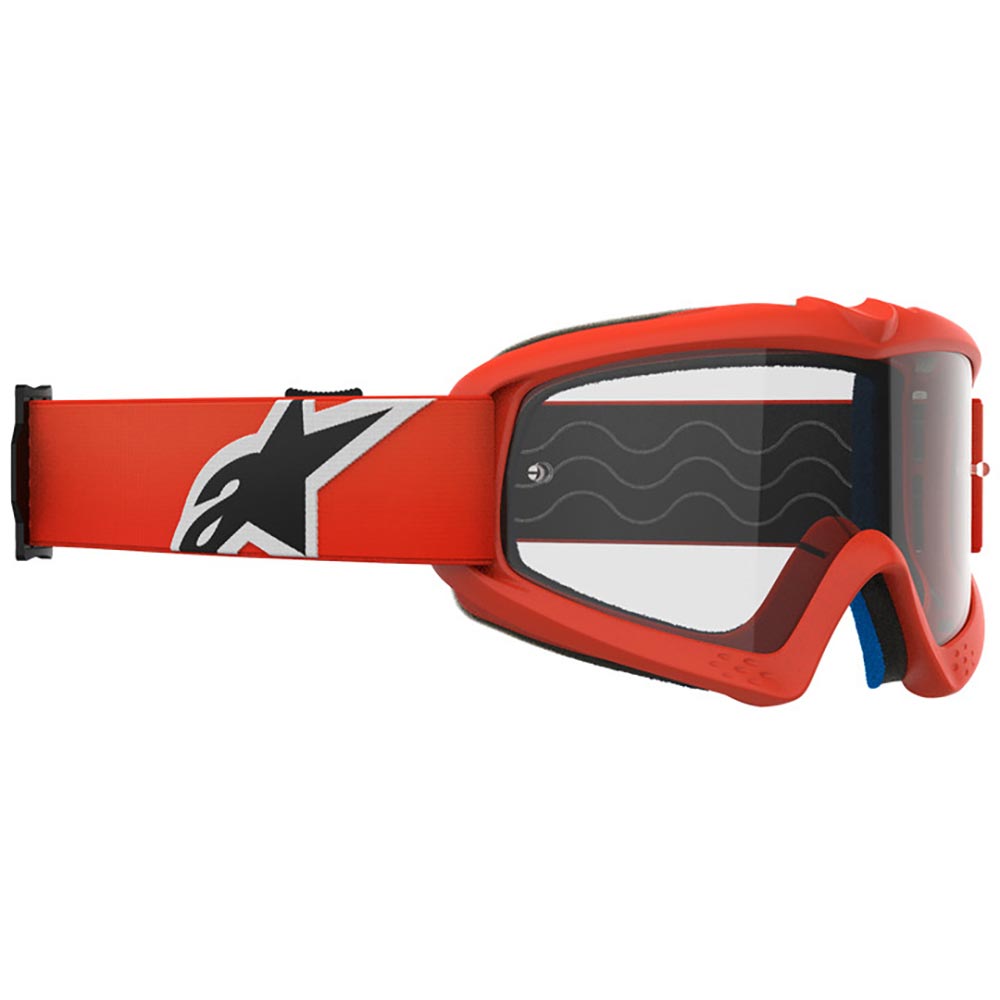 Alpinestars - Masque enfant Vision Youth Corp Orange / Noir / Transparent