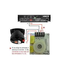 Beyma F100 professionele passieve high-pass filter