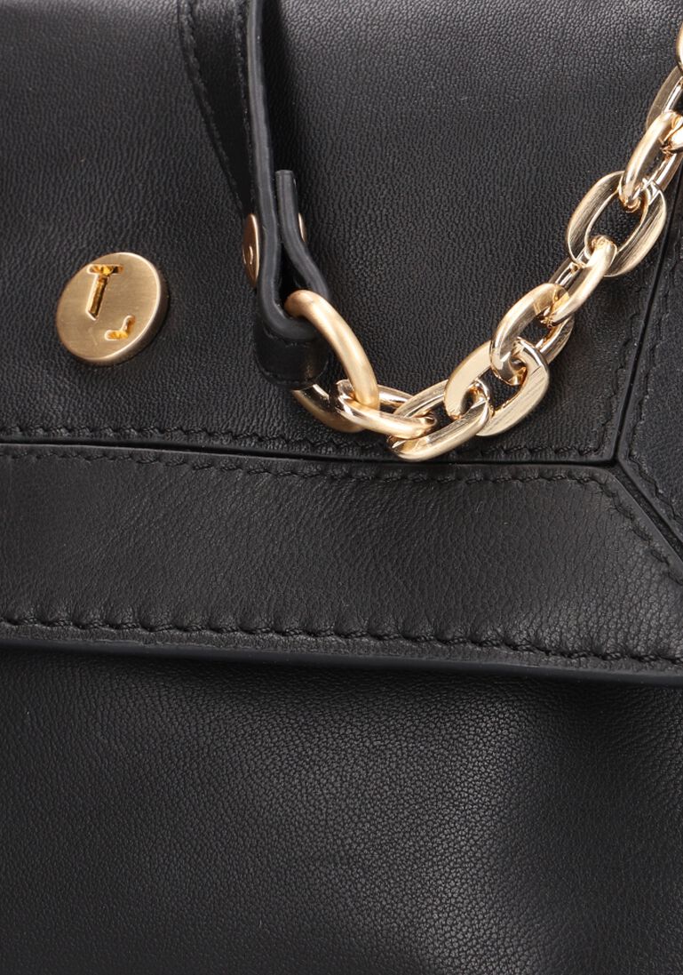 LOULOU ESSENTIELS zwarte loulou essentiels schoudertas crossbody ce soir