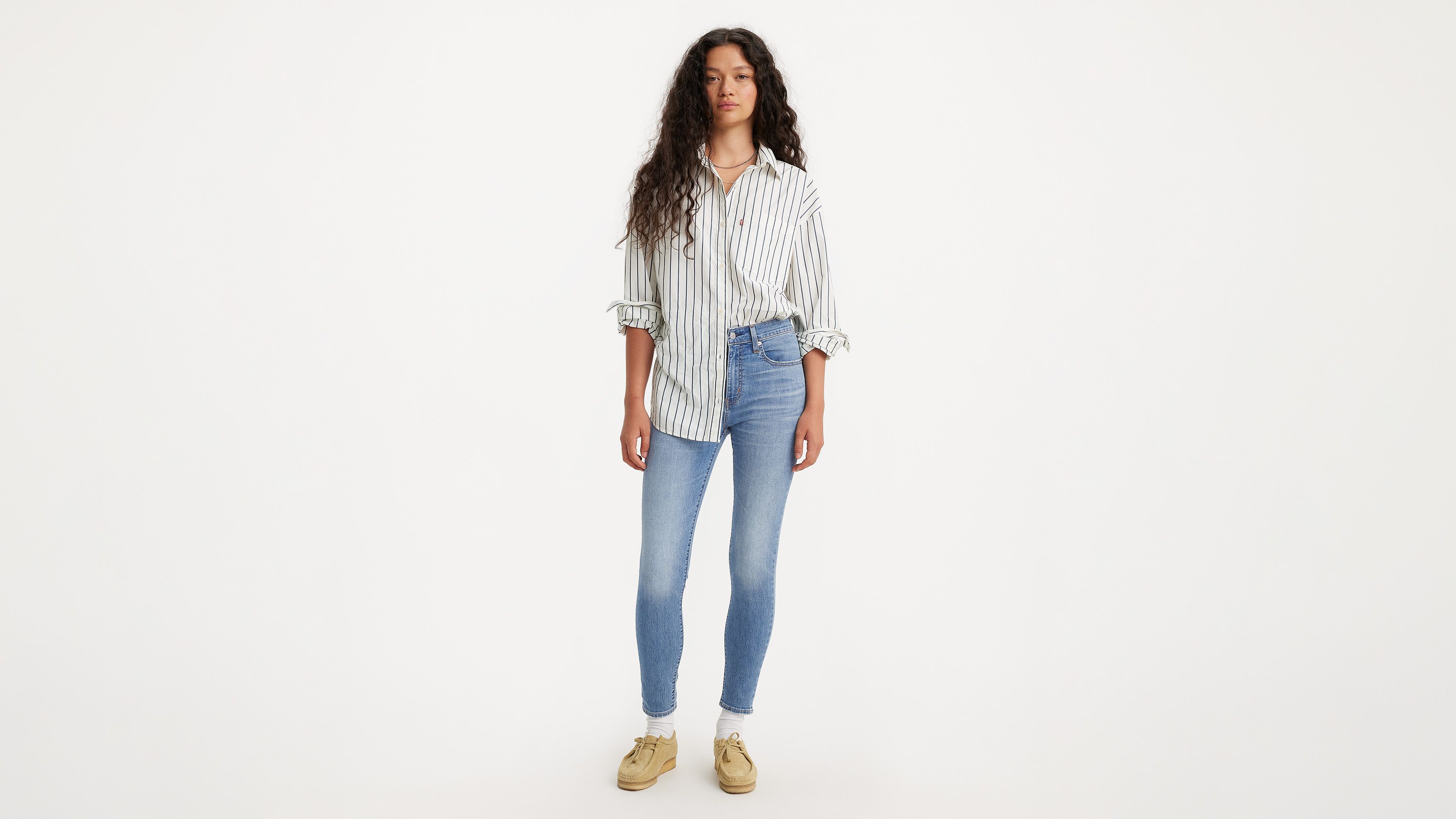Jean 721™ taille haute Skinny Lightweight - Cool It Now You - Bleu