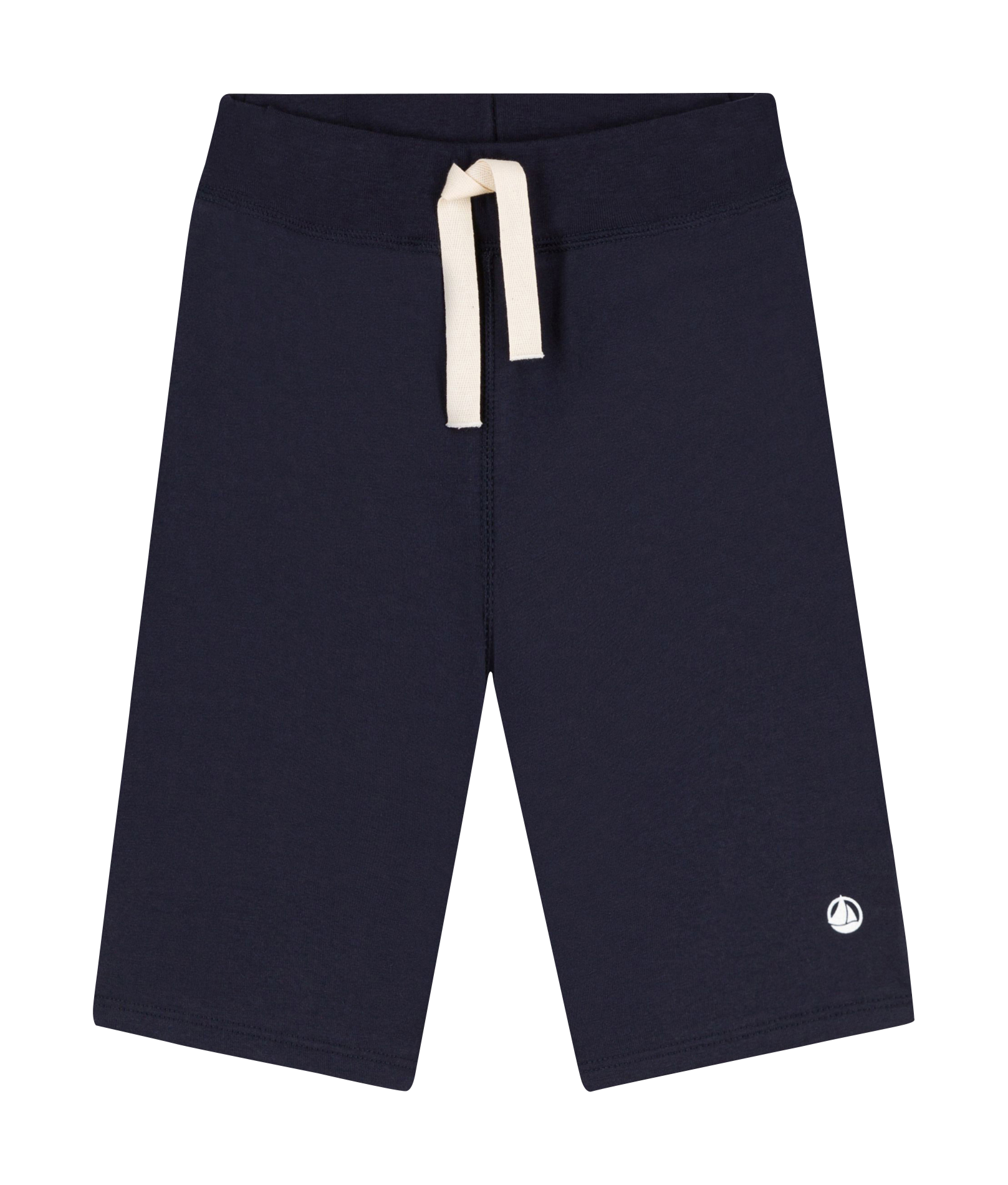 Bermuda coupe droite en coton| Bleu