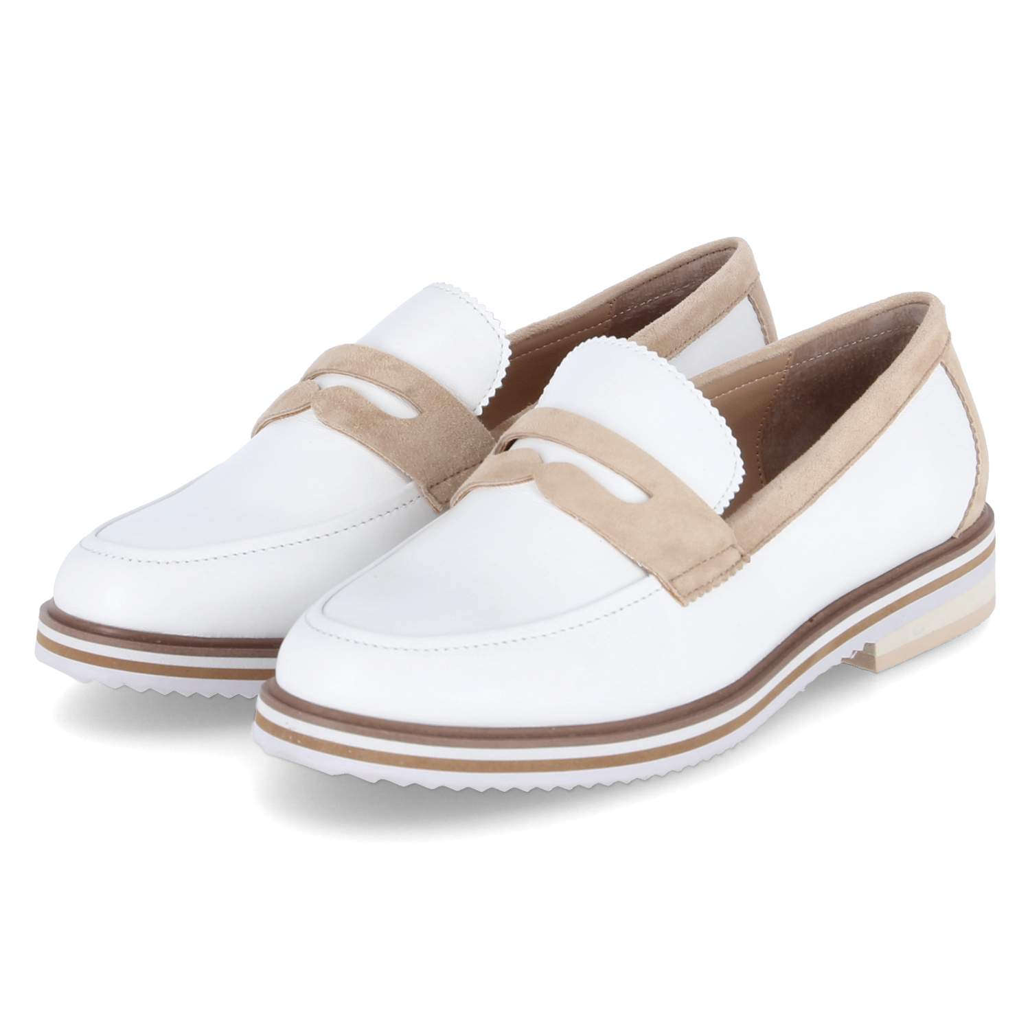 Kaerlek Slipper - white, desert