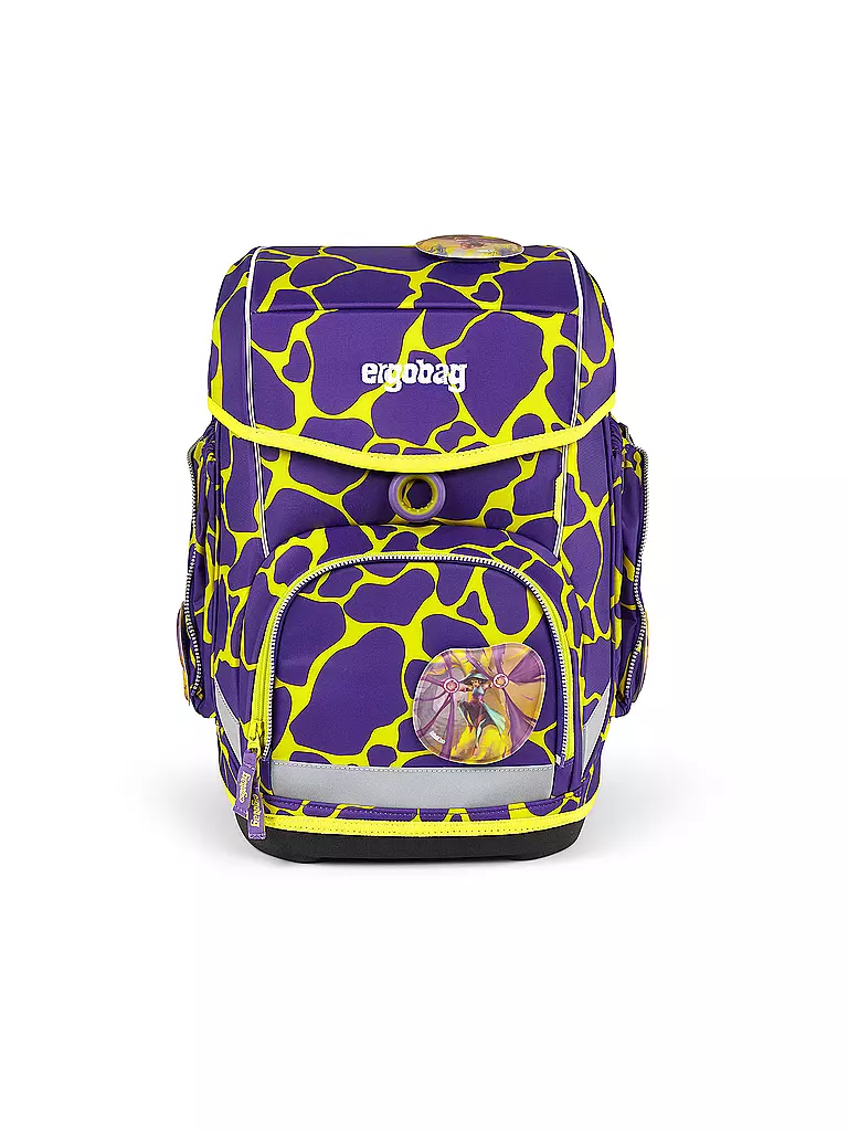 ERGOBAG Schultaschen Set 5tlg CUBO Lumi SuBärkraft  lila