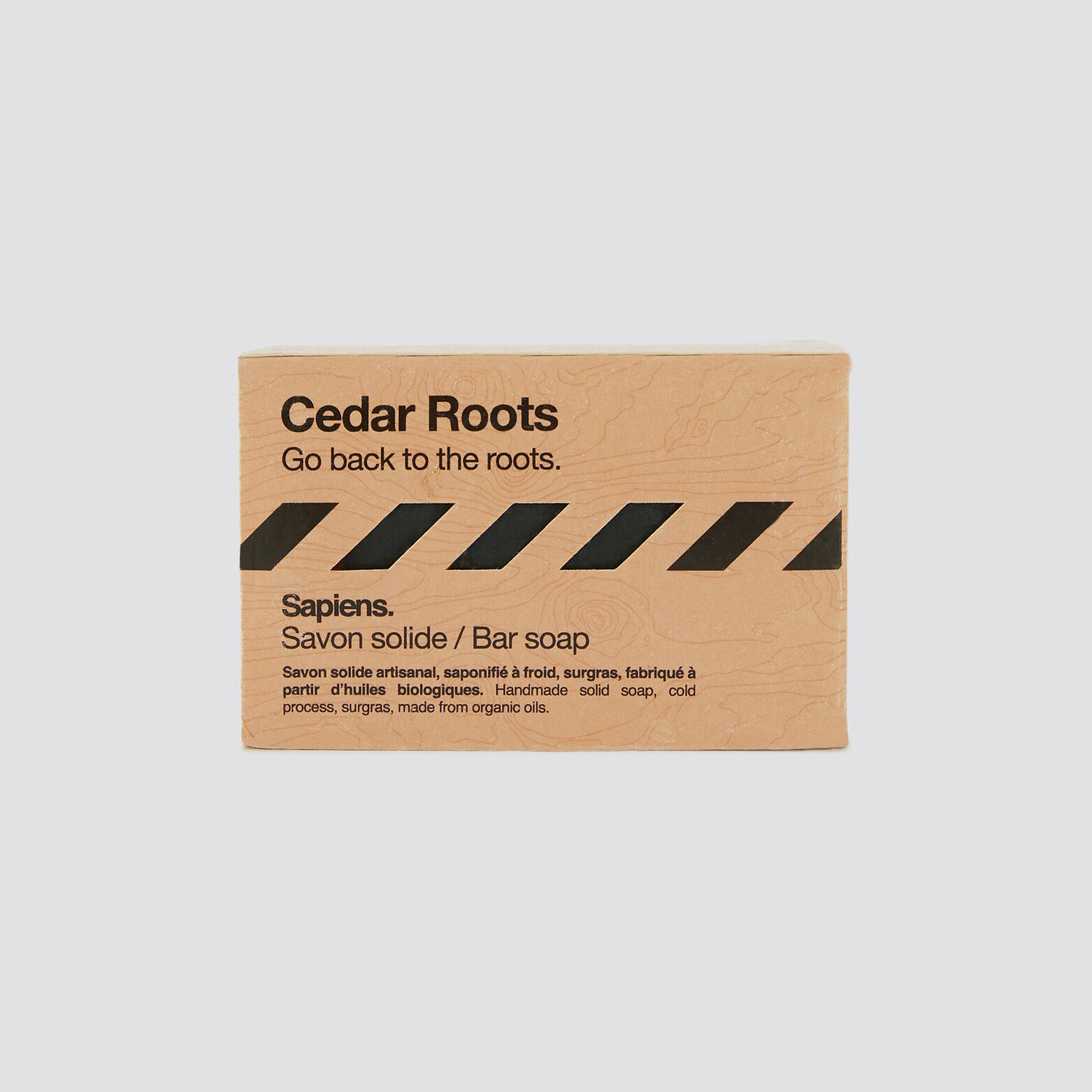 Savon solide cedar roots Multicolore