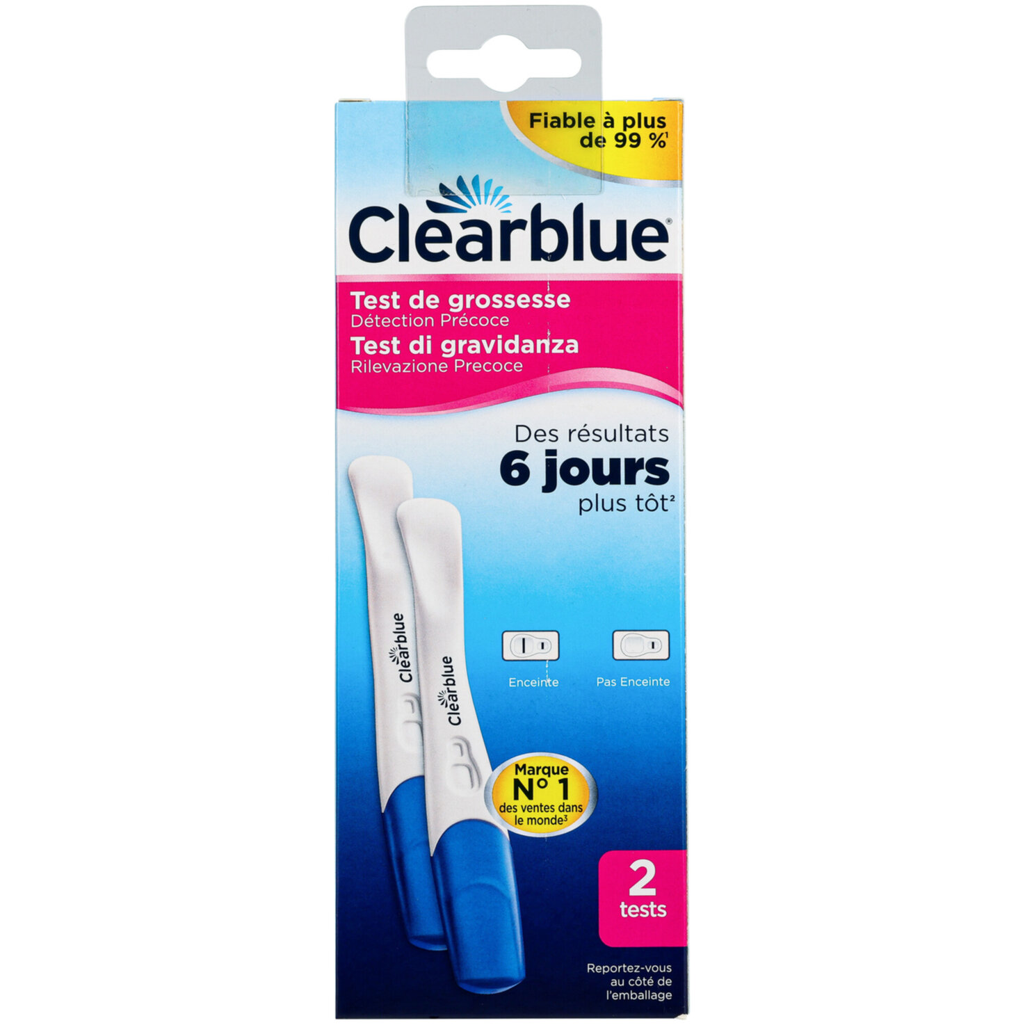 Clearblue Schwangerschaftstest Ultra Frühtest 2er