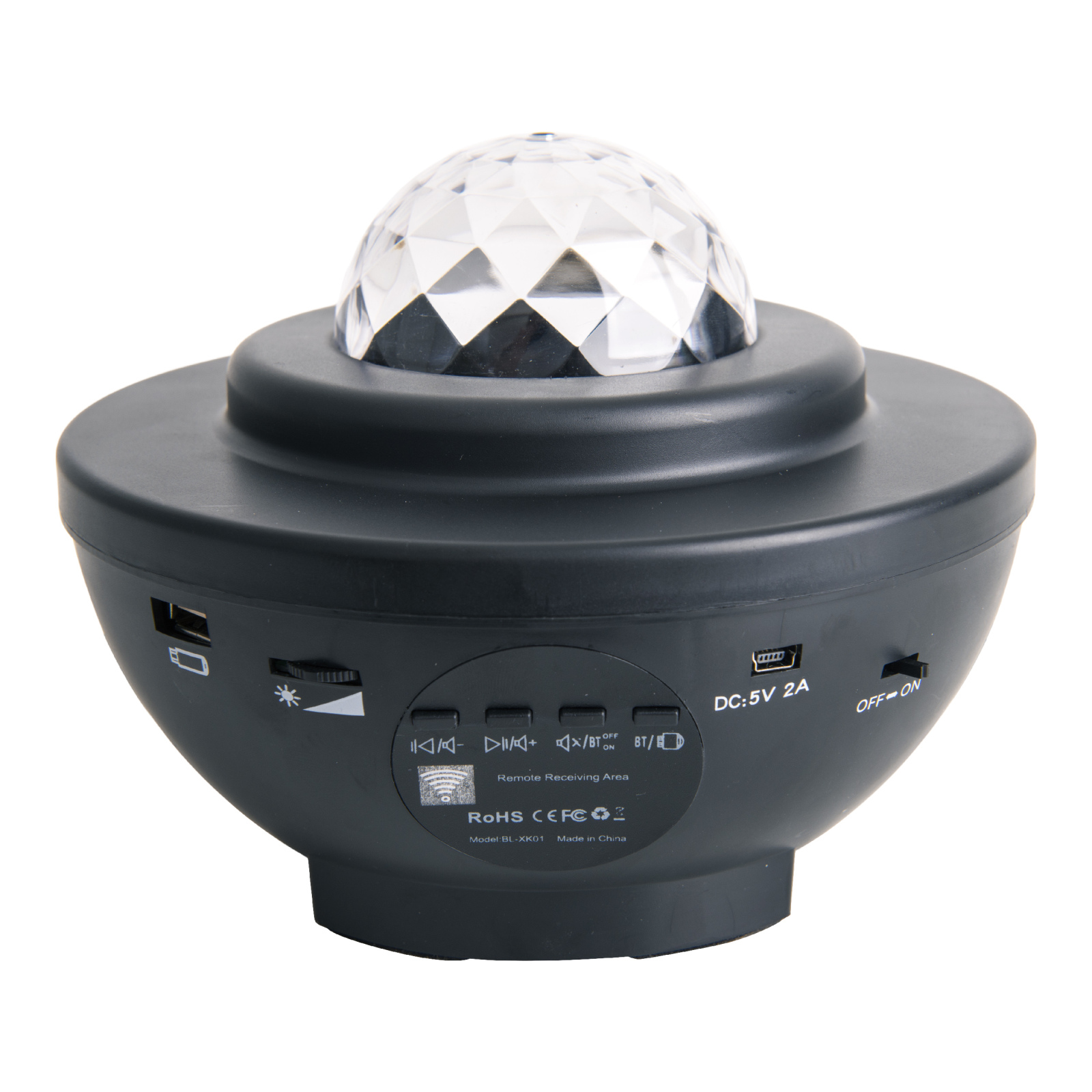 LED-Projektor GALAXY - mit Fernbedienung - Bluetooth-Lautsprecher