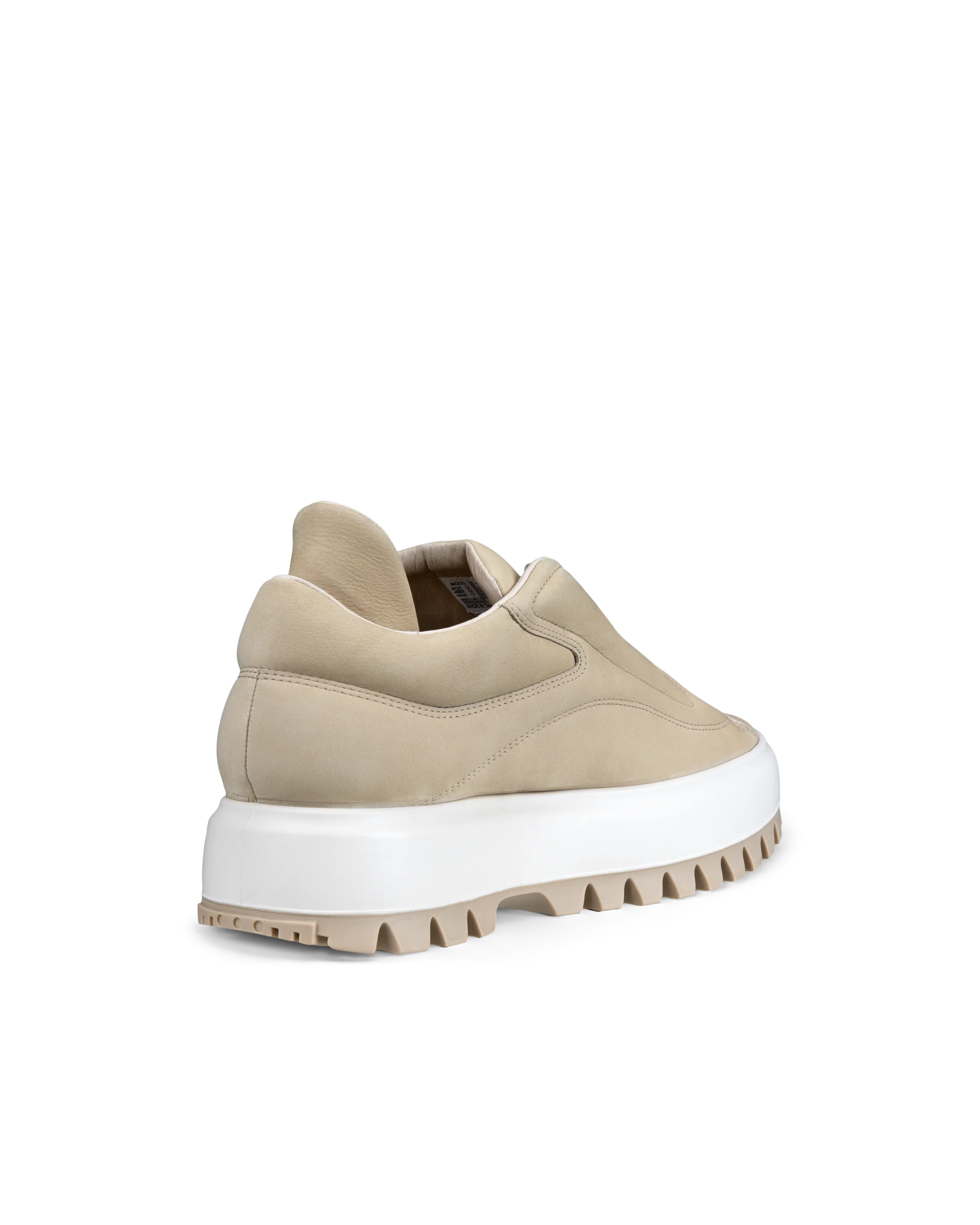 ECCO STREET ACE RAL7000 M Herren Sneaker aus Nubukleder Beige
