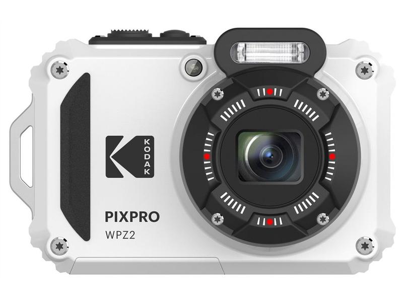 Kodak Unterwasserkamera PixPro WPZ2 Weiss Wasser-, stoss- und staubdichte, Point & Shoot-Kamera