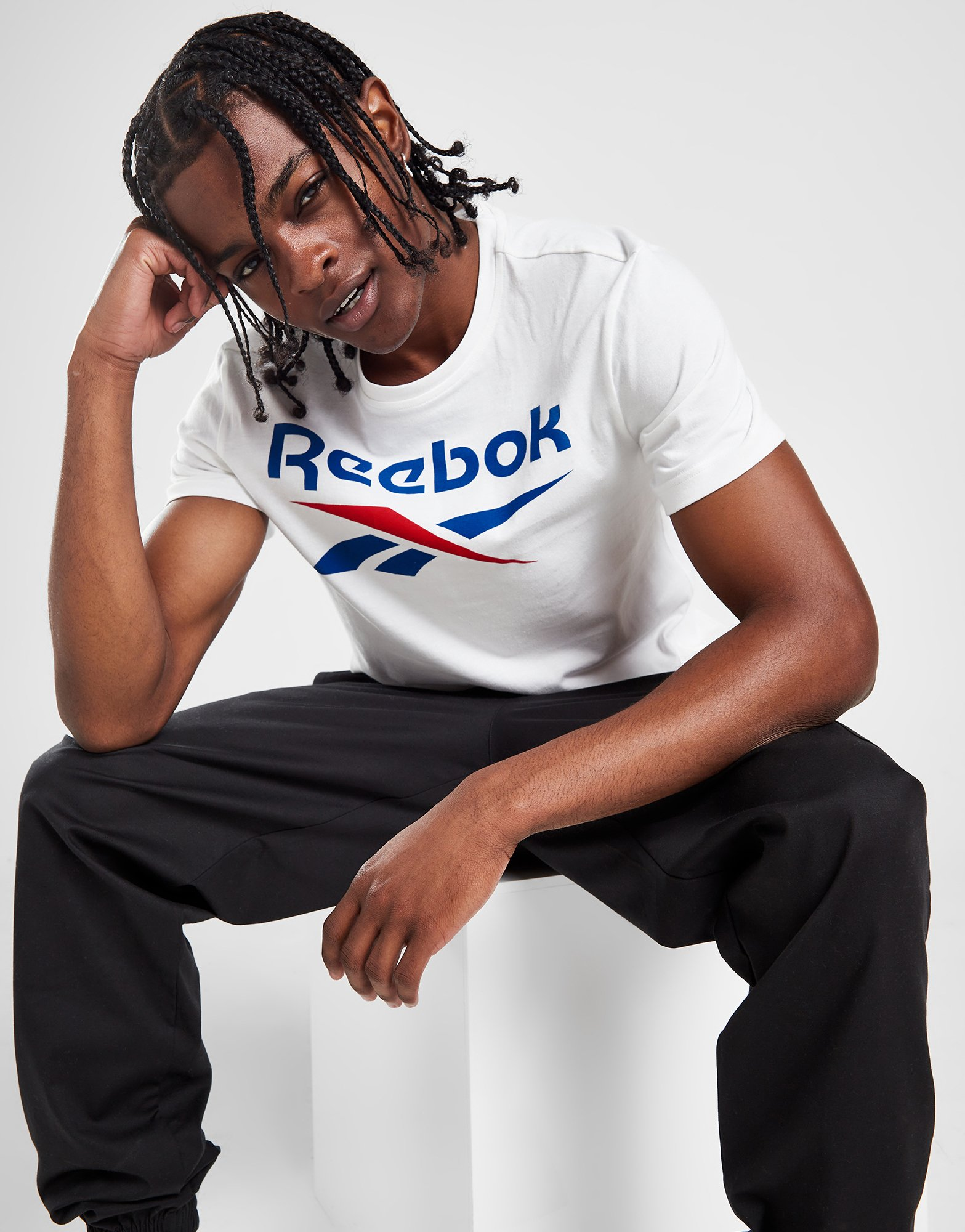 Reebok T-shirt Large Logo Homme