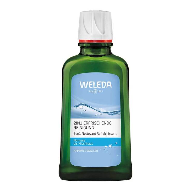 Weleda Erfrischende 2in1 Reinigung Milch, 100 ml