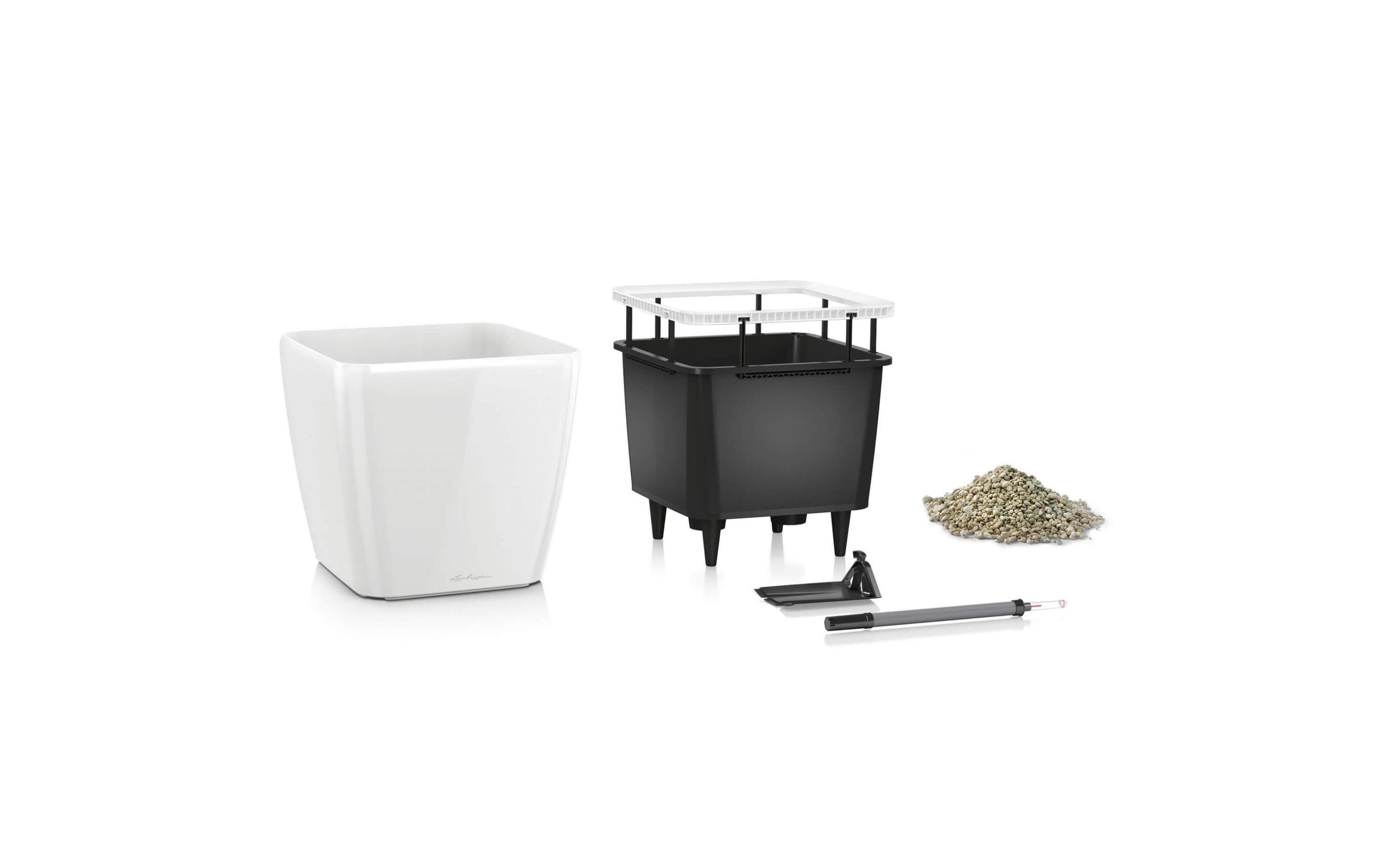Pflanzentopf Quadro Premium 21 LS DunkelgrauTopf