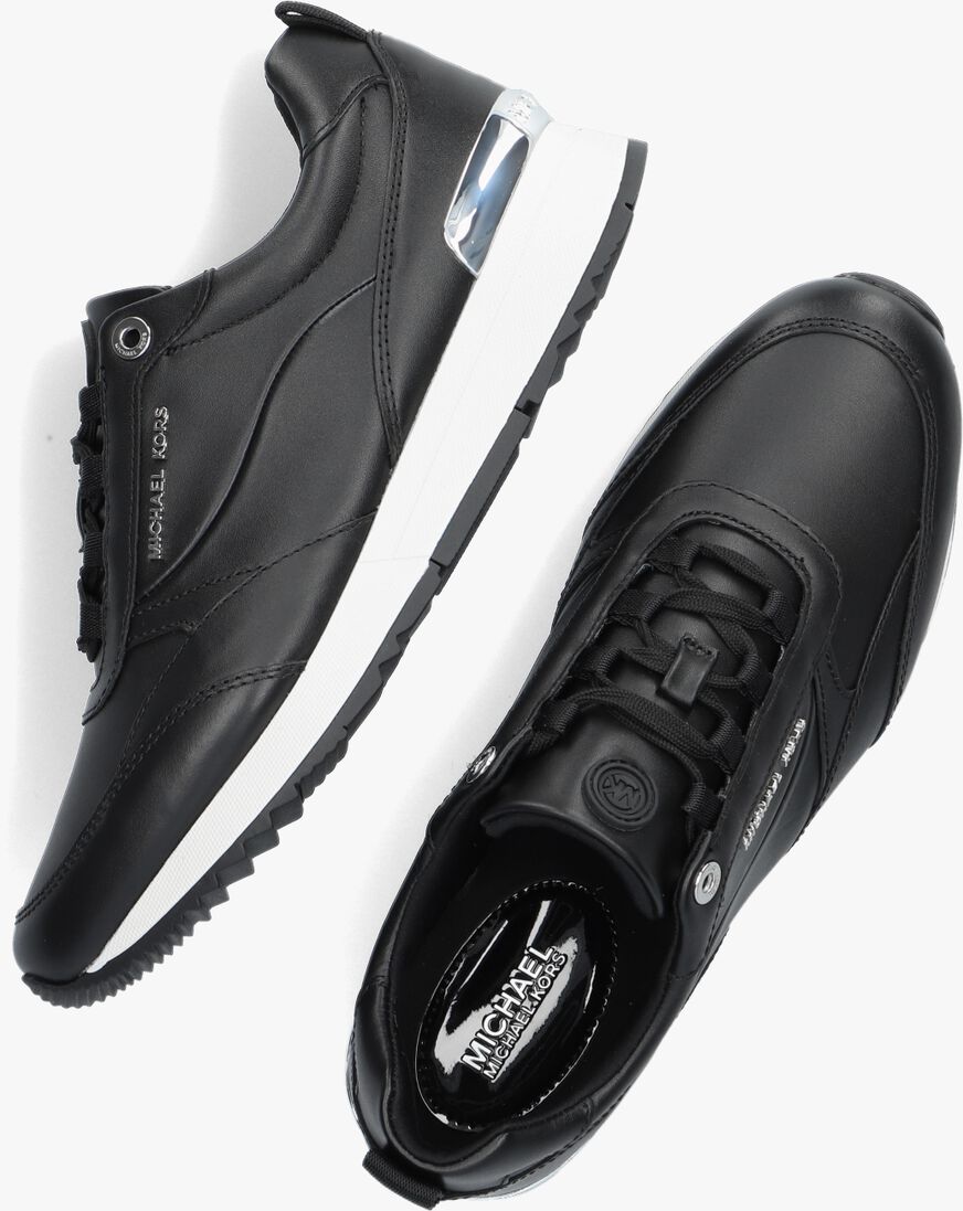 MICHAEL KORS zwarte michael kors lage sneakers allie stride trainer