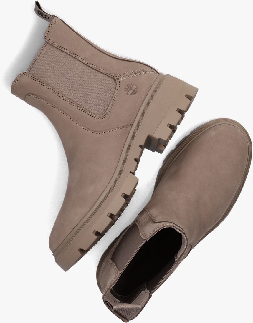 TIMBERLAND taupe timberland chelsea boots cortina valley chelsea