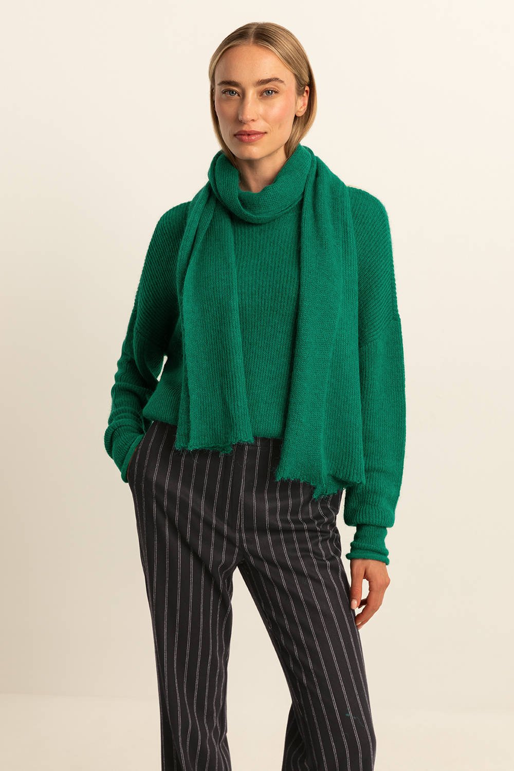 Expresso sjaal groen