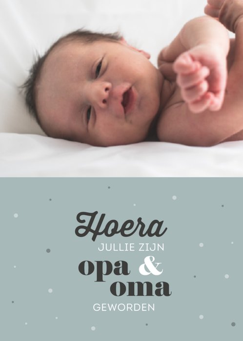 Greetz | Geboortekaart | fotokaart