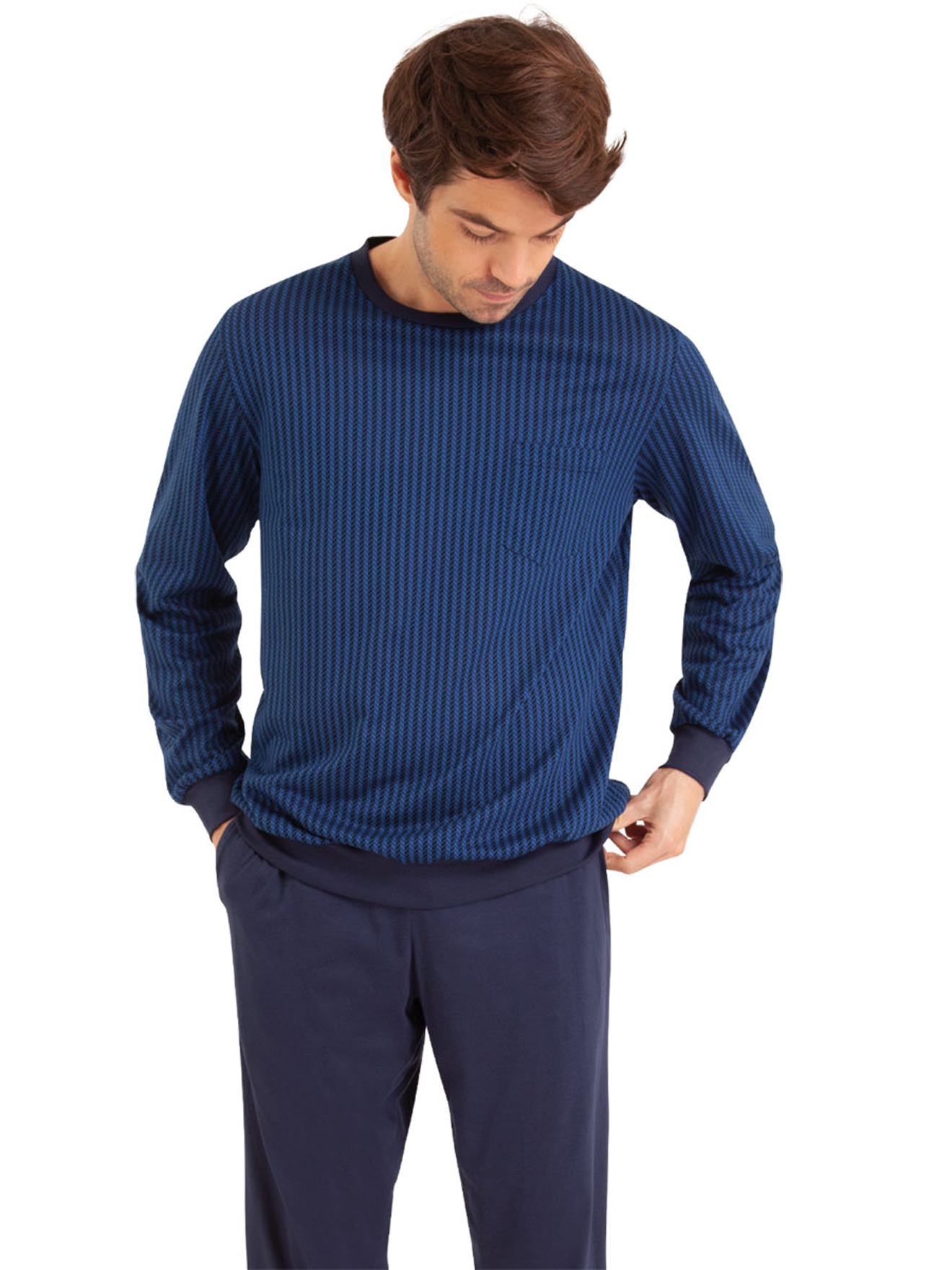 Pyjama coton mercerisé