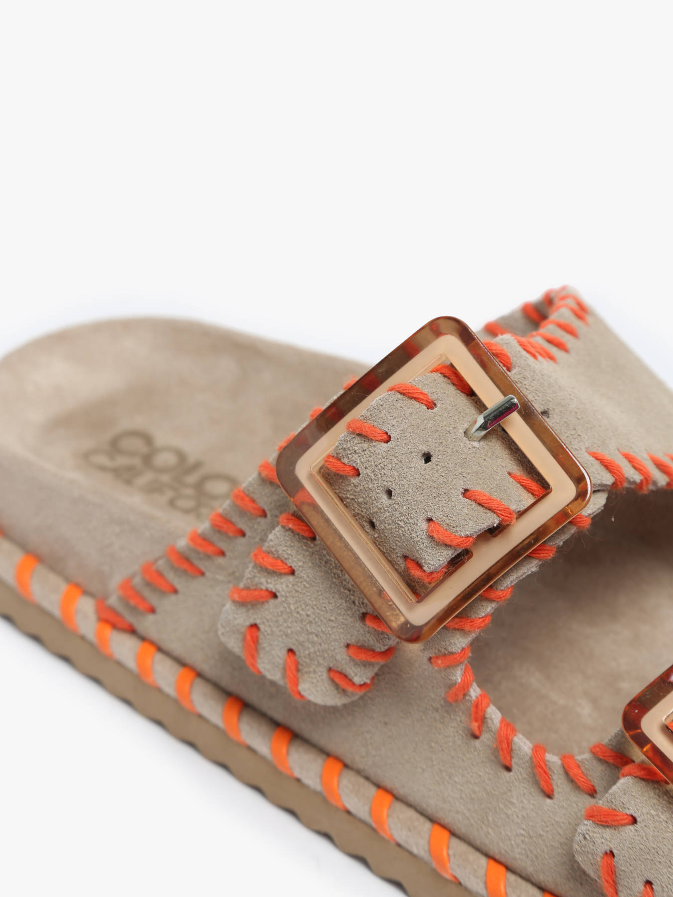 Mules en cuir COLORS OF CALIFORNIA