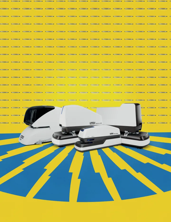 Elektrisk hæftemaskine Rapid Pro 90ec hvid - til 50 ark