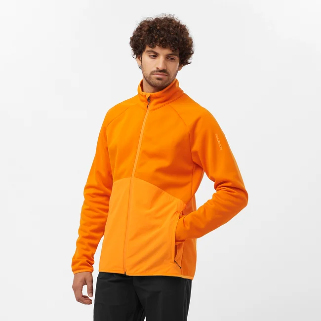 ESSENTIAL WARM  Midlayer-Jacke mit durchgehendem Reißverschluss Herren