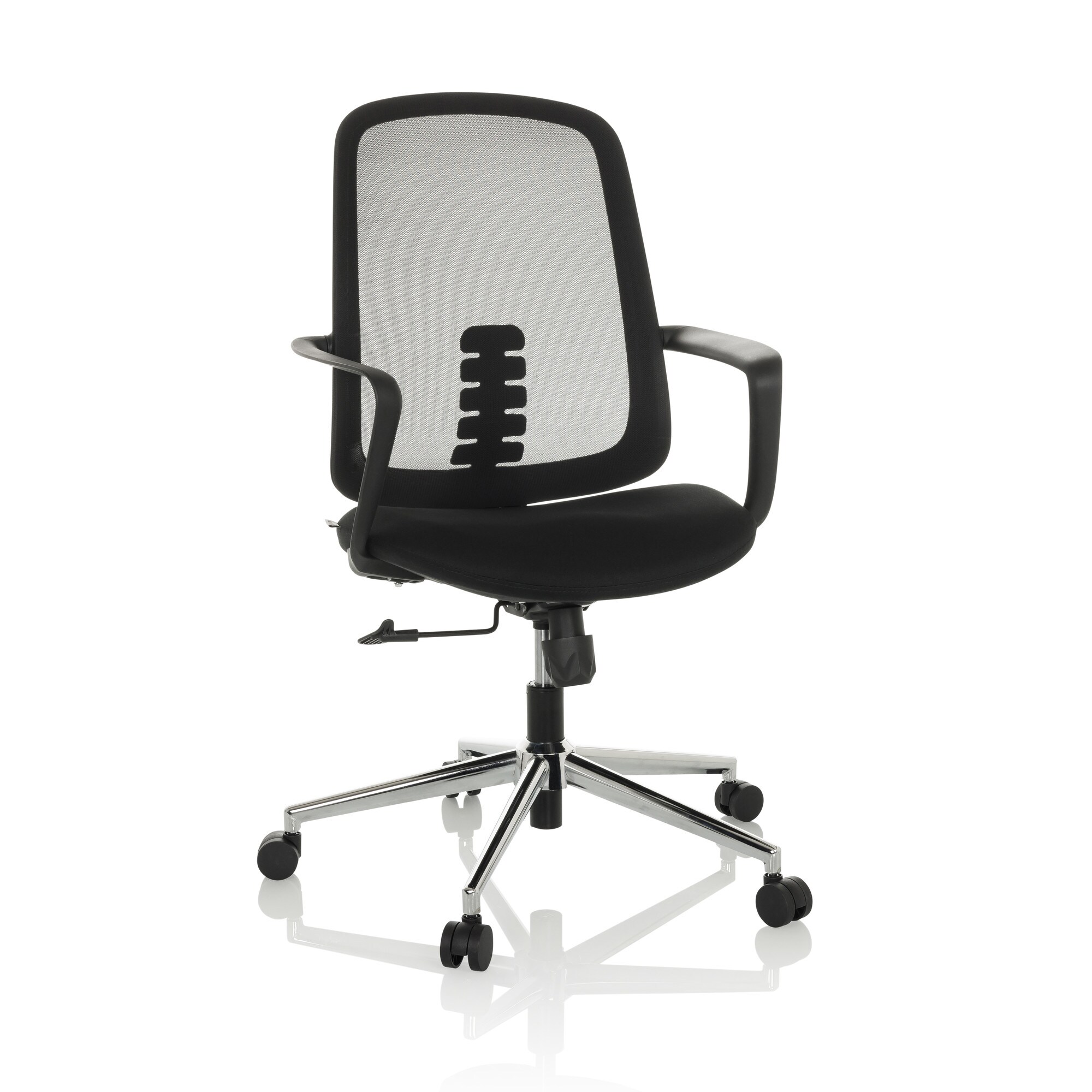 Home Office Bürostuhl SEDIOLO B Stoff/Netzstoff mit Armlehnen hjh OFFICE