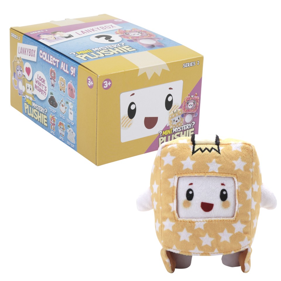 LANKYBOX MYSTERY MINI PLUSHIES ASS CDU