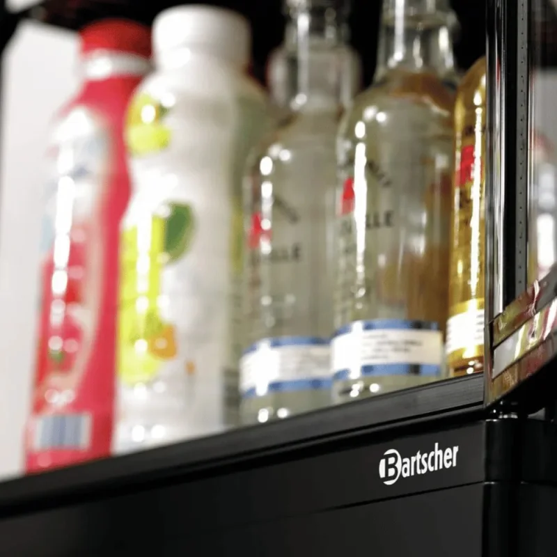BARTSCHER - Mini vitrine réfrigérée 78L - Noir