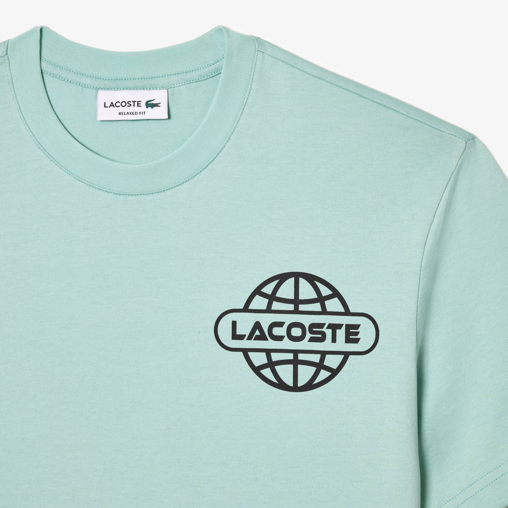 T-Shirt aus resistentem Baumwolljersey T-Shirts - Grün - Lacoste - Herren