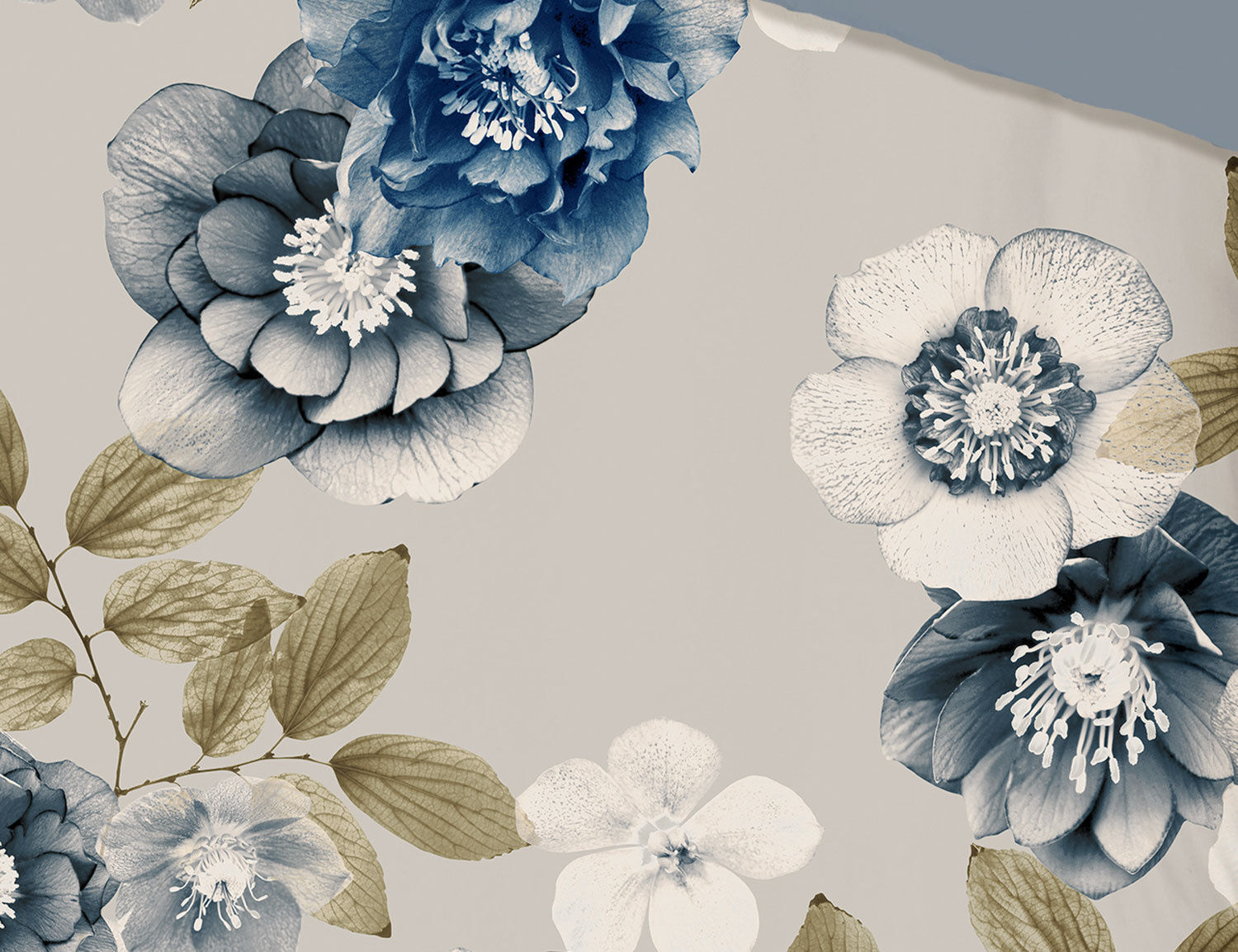 Bettwäsche mit wunderschönem Blumenprint