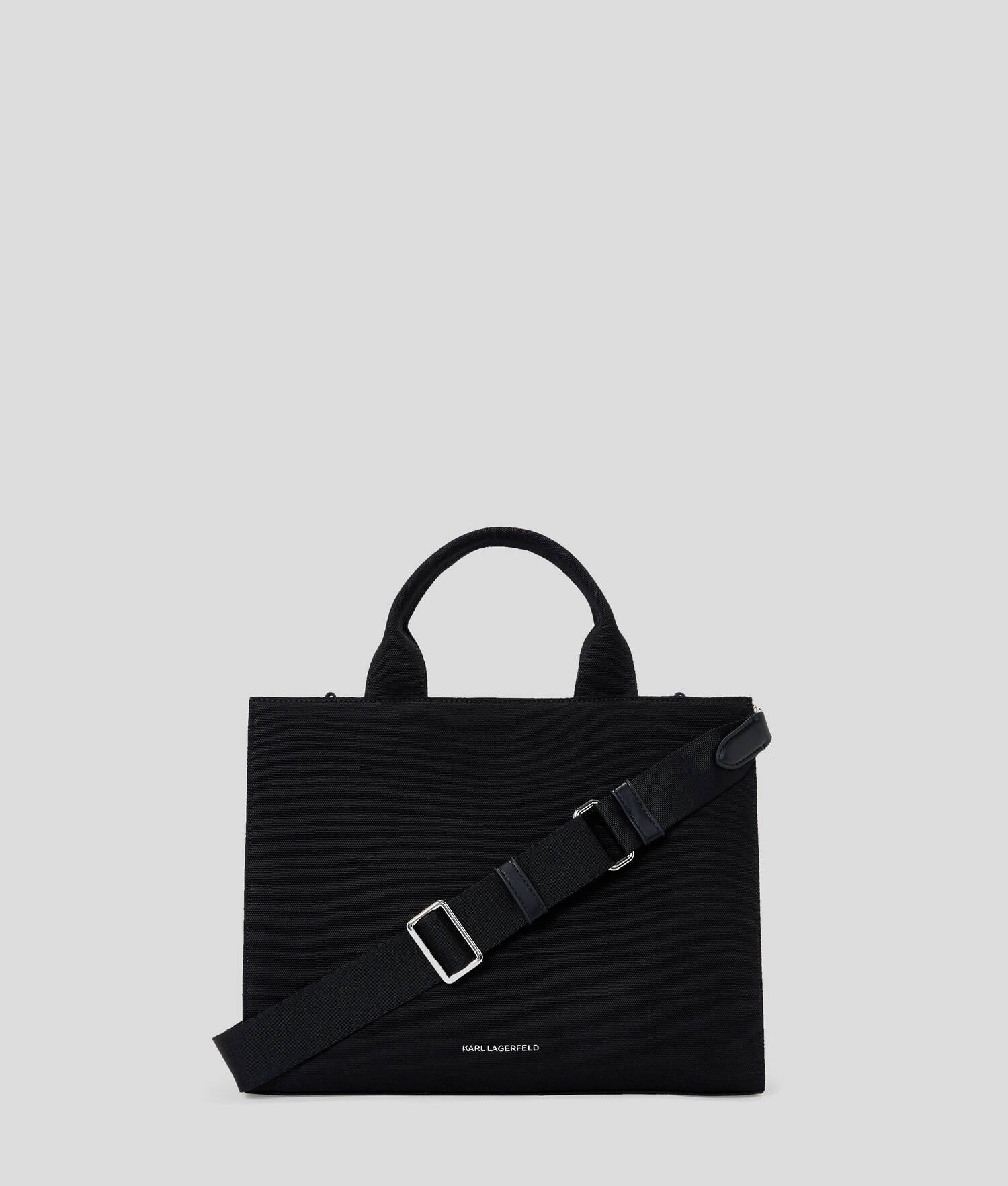 SAC CABAS CARRÉ DE TAILLE MOYENNE K/AUTOGRAPH - Embellissement noir