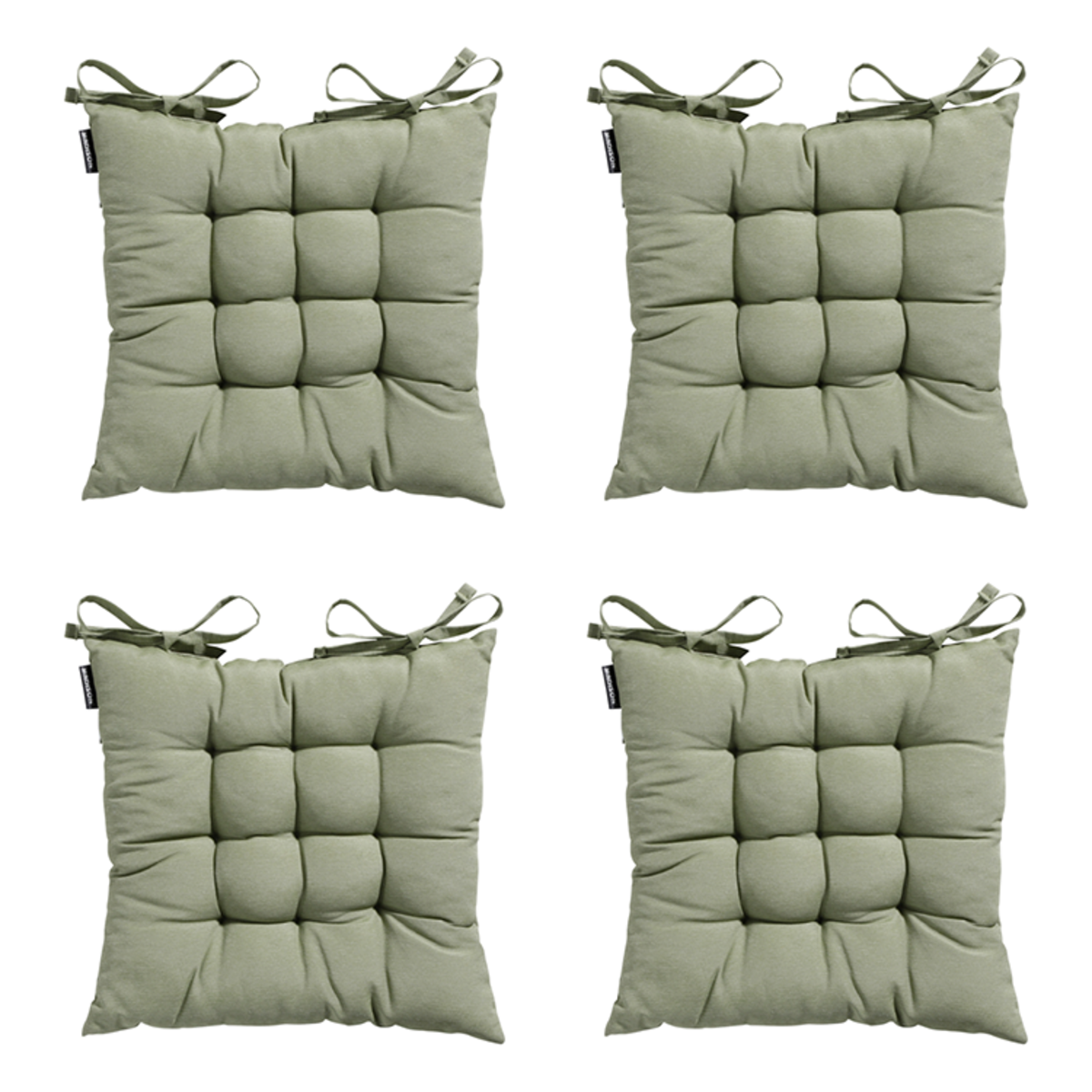 Madison Panama sage Zitkussen - Set van 4