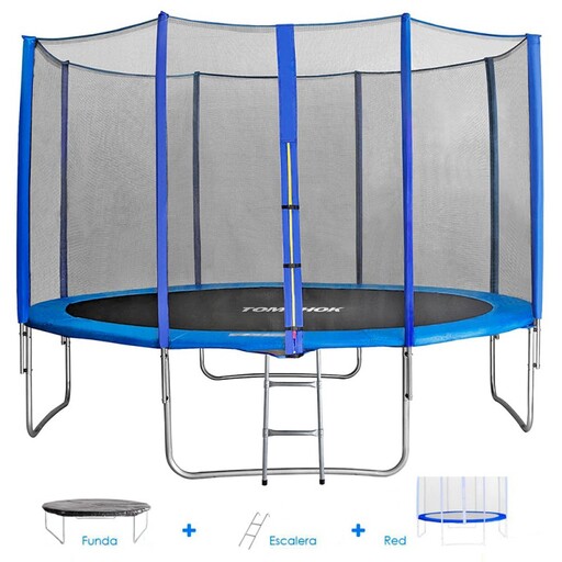Cama elástica Tomahok de 4,00 m - Suporta até 150 kg
