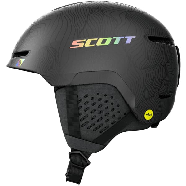 Casque de ski SCOTT HELMET TRACK PLUS GRANITE BLACK/HOLO GREY