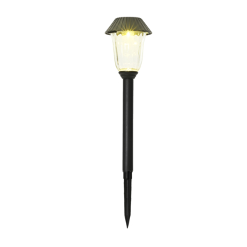 Solar tuinspies 43cm hoog, zwart