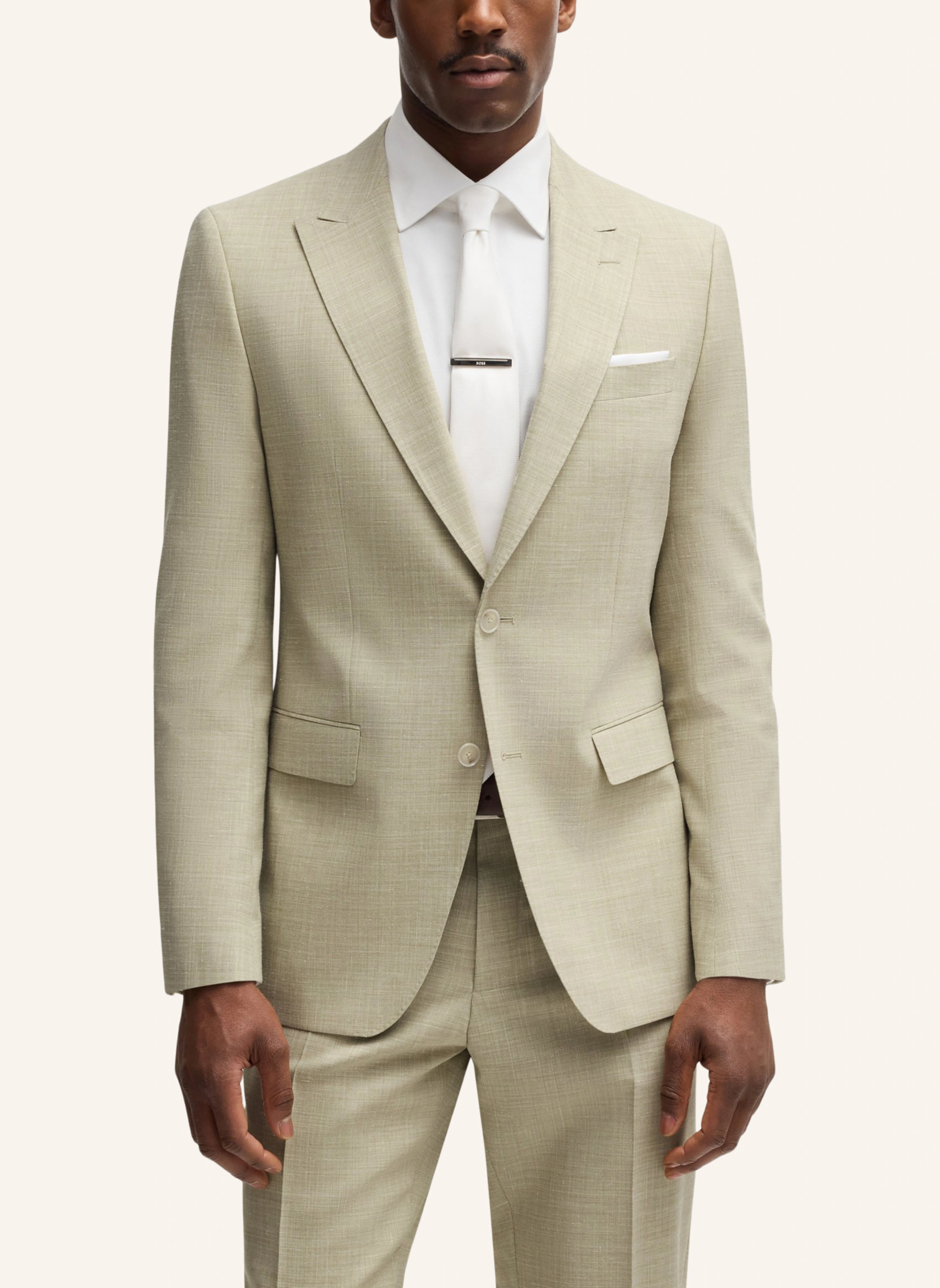 BOSS Business Anzug H-HUGE-2PCS-PEAK-242 Slim Fit