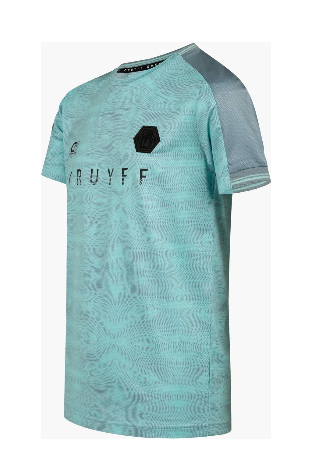 Cruyff sportshirt Brooke aqua