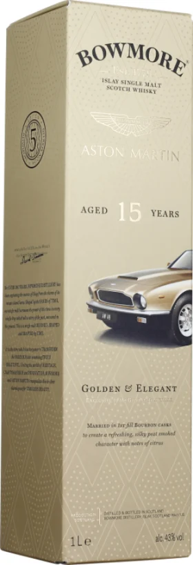 BOWMORE 15 YEARS ASTON MARTIN AM V8 1LTR