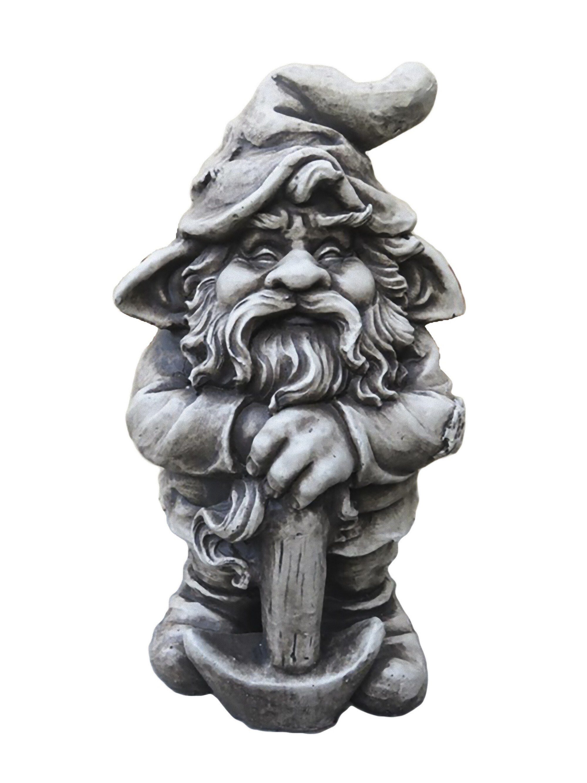 Gartenfigur Zwerg Figur Skulptur Gartendeko Garten Terrasse Deko Staue