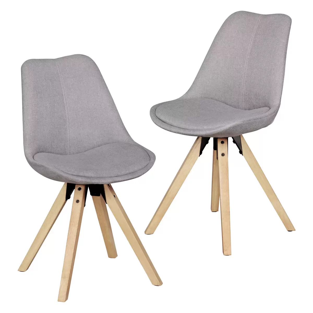 Stuhl Toledo braun,grau