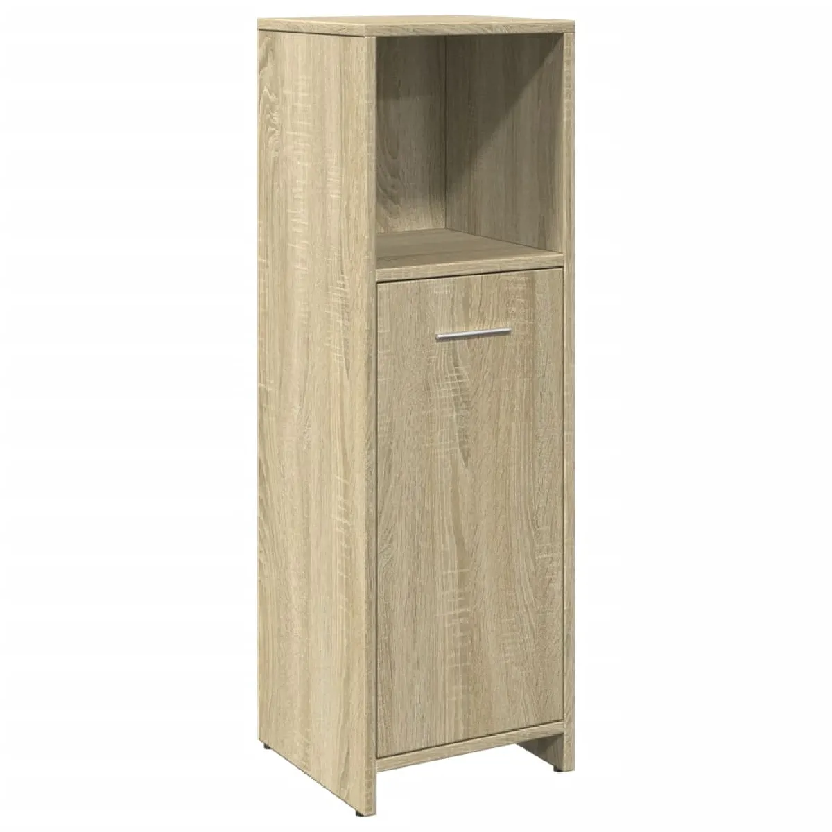 vidaXL Armoire de salle de bain Chêne sonoma 30x30x95 cm