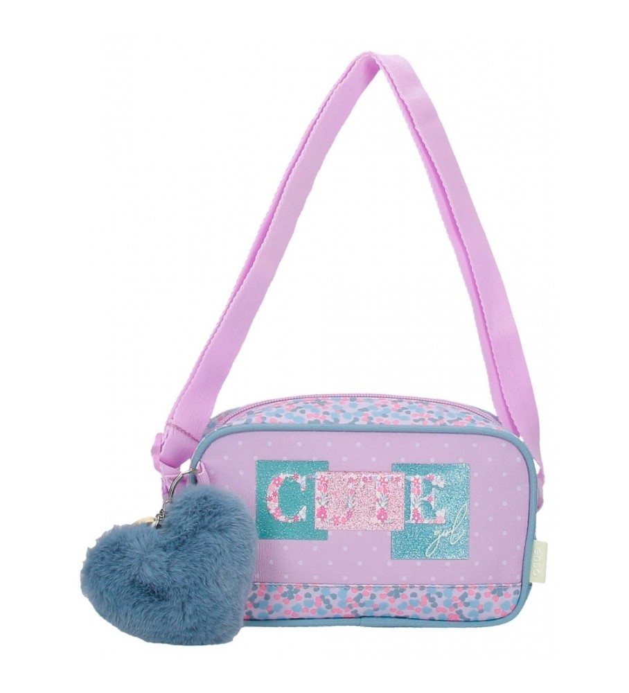 Enso Bandolera Enso Cute Girl lila -19,5x11,5x7,5cm-