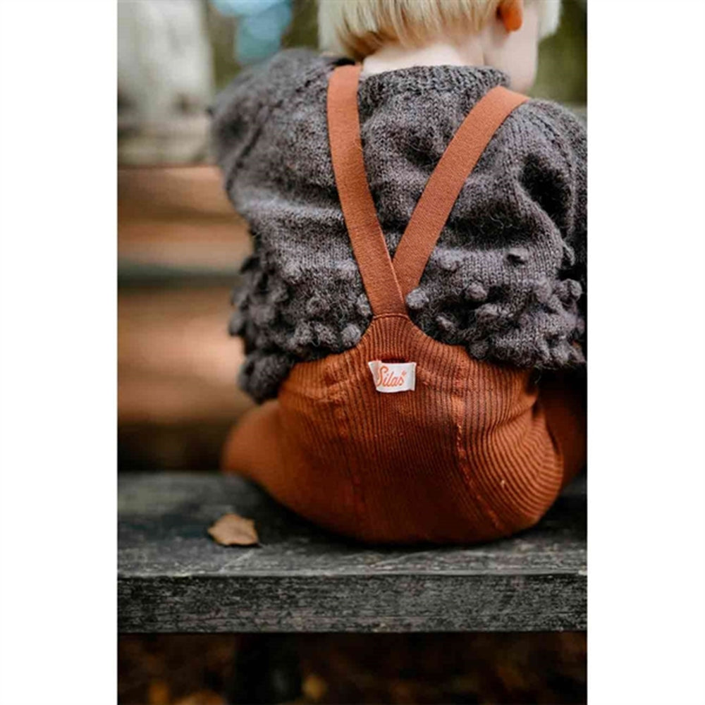 Footed Tights Cinnamon - Silly Silas → Luksusbaby.dk