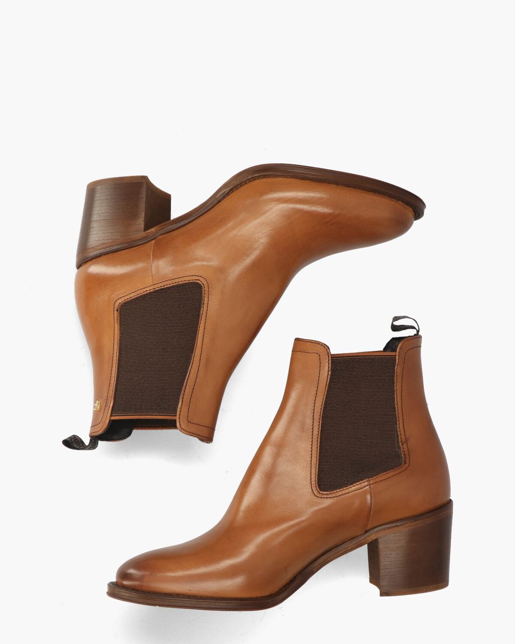 Floris Van Bommel Chudi 01.04 Cognac Dames Chelseaboots